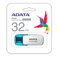 MEMORIA ADATA 32GB USB 2.0 UV240 BLANCO MEMORIA ADATA 32GB USB 2.0 UV240 BLANCO